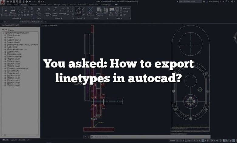 You asked: How to export linetypes in autocad?