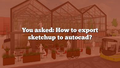 You asked: How to export sketchup to autocad?