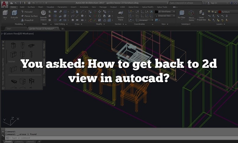 You asked: How to get back to 2d view in autocad?