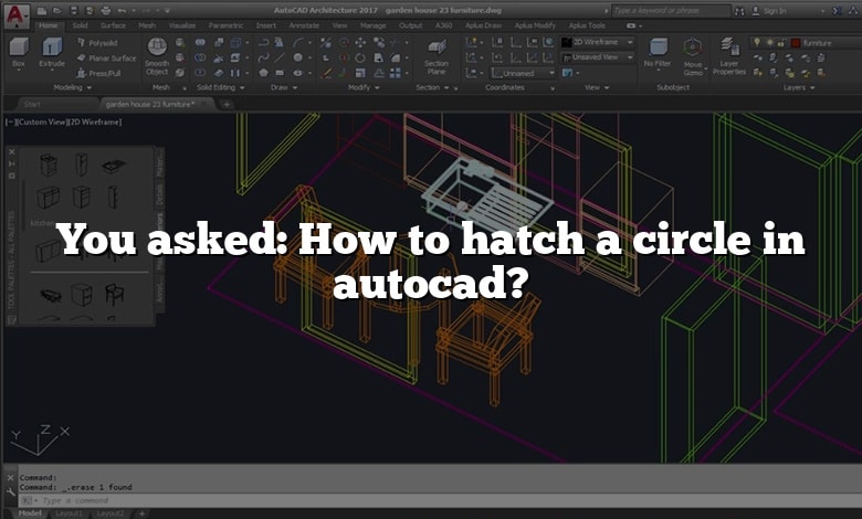 You asked: How to hatch a circle in autocad?