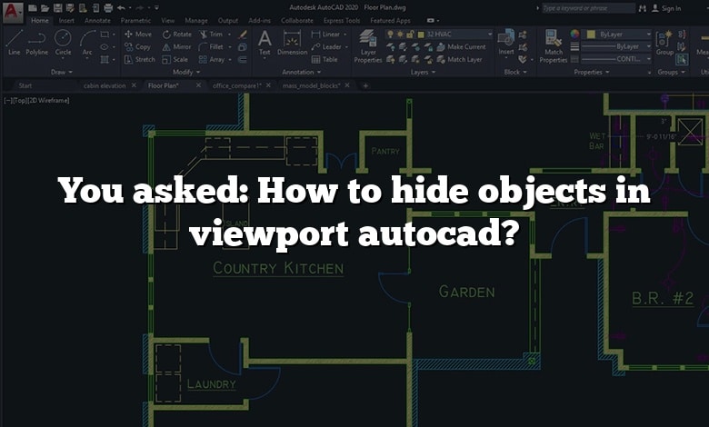 You asked: How to hide objects in viewport autocad?