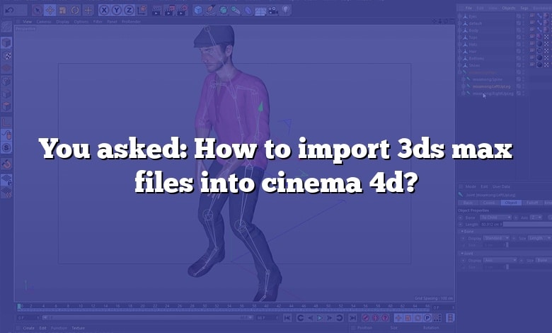 You asked: How to import 3ds max files into cinema 4d?