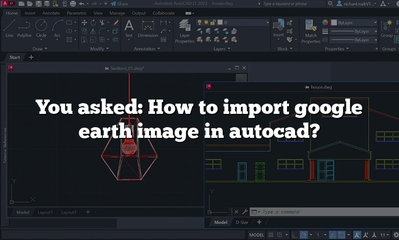 You asked: How to import google earth image in autocad?