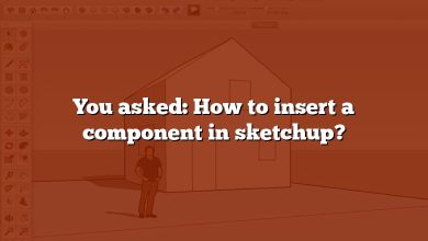 You asked: How to insert a component in sketchup?