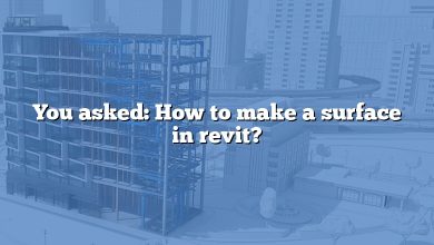 You asked: How to make a surface in revit?