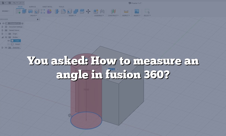 You asked: How to measure an angle in fusion 360?