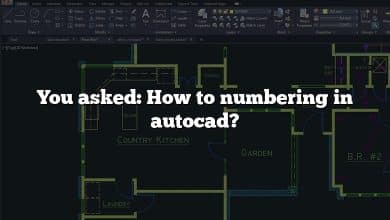 You asked: How to numbering in autocad?