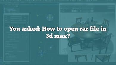 You asked: How to open rar file in 3d max?