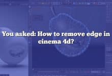 You asked: How to remove edge in cinema 4d?