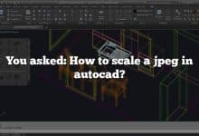 You asked: How to scale a jpeg in autocad?