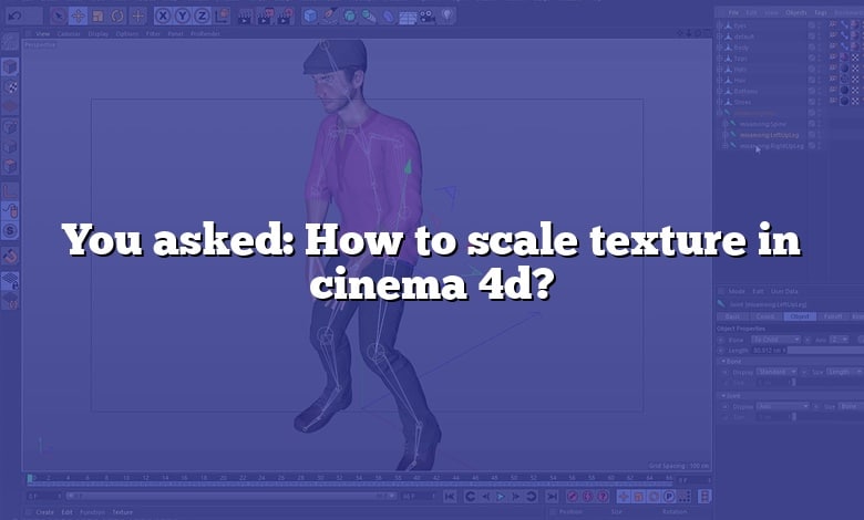 You asked: How to scale texture in cinema 4d?