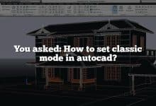 You asked: How to set classic mode in autocad?