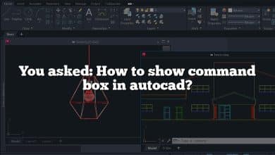 You asked: How to show command box in autocad?