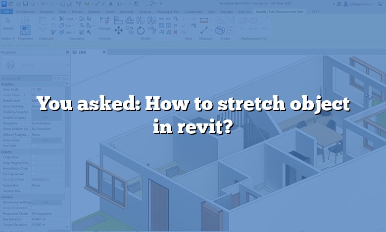 You asked: How to stretch object in revit?