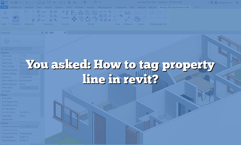 You asked: How to tag property line in revit?