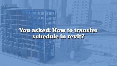 You asked: How to transfer schedule in revit?