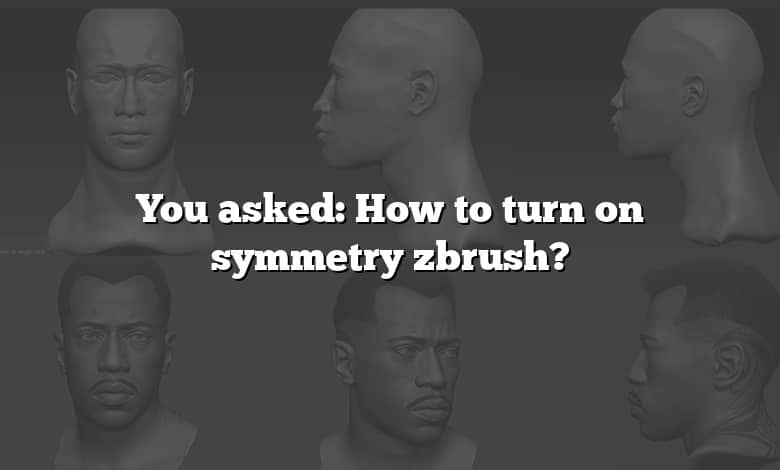 You asked: How to turn on symmetry zbrush?
