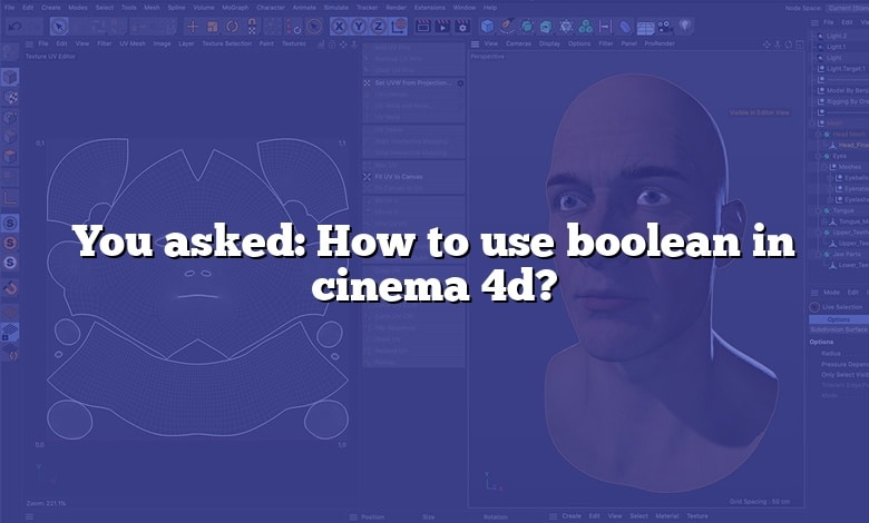 You asked: How to use boolean in cinema 4d?