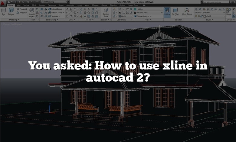 You asked: How to use xline in autocad 2?