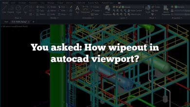 You asked: How wipeout in autocad viewport?