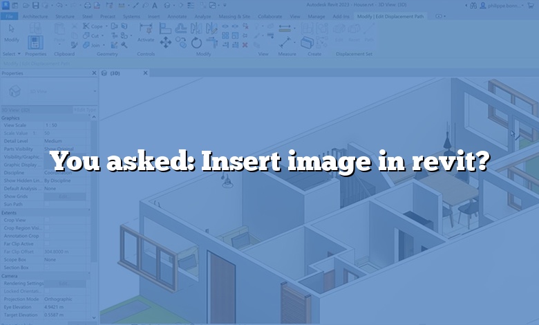 You asked: Insert image in revit?