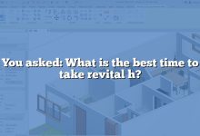 You asked: What is the best time to take revital h?