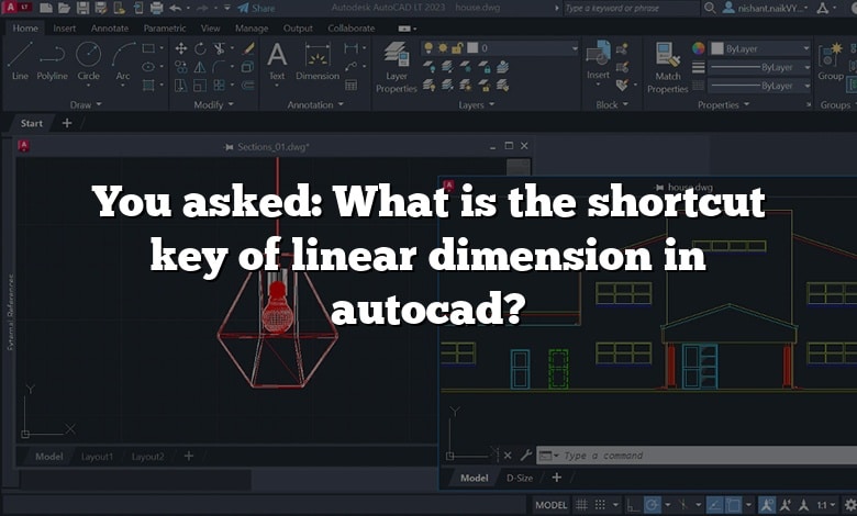 You asked: What is the shortcut key of linear dimension in autocad?